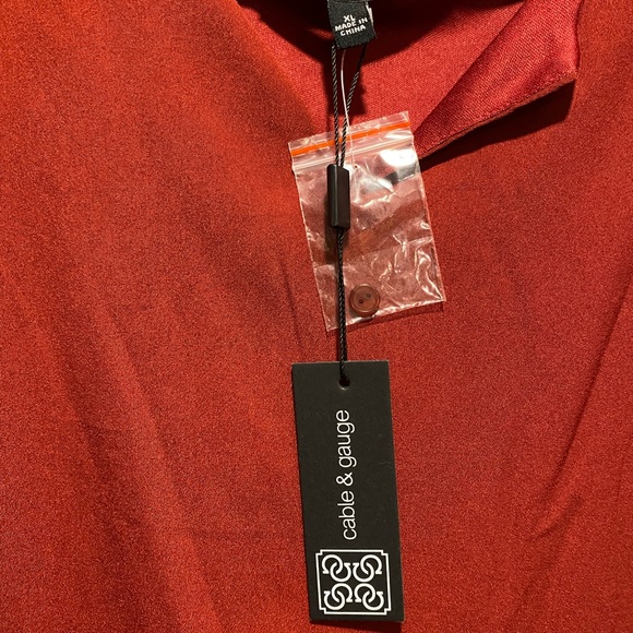 Cable & Gauge Long Sleeve Knee Length Dress NWT - Picture 4 of 4